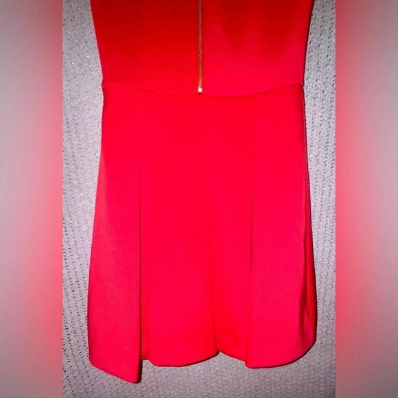 Ted Baker London Kipp Dress in Brick Red uk size 1 us 4 - Picture 9 of 14